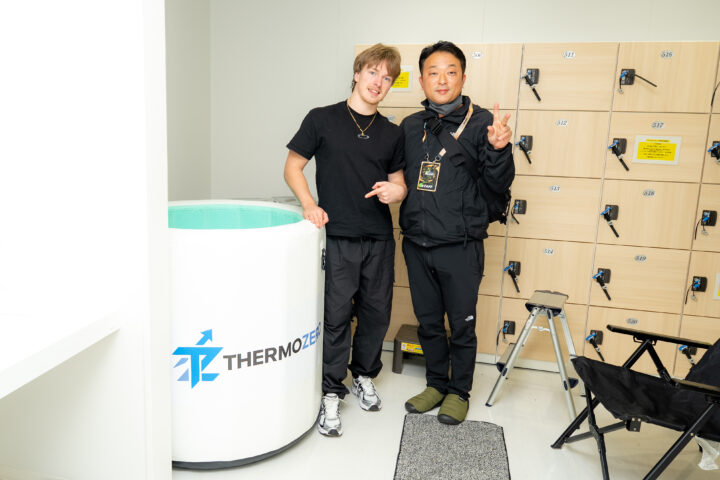 THERMO ZEROと選手